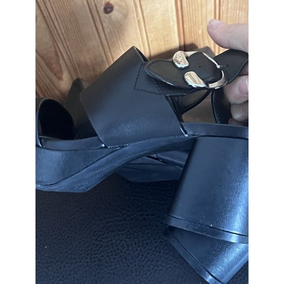 Aerosoles- Carimma Platform Black Sandal- SZ 4.5M - Picture 5 of 12